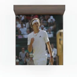 Alexander Zverev Top Ranked ATP Tennis Player Fitted Sheet
