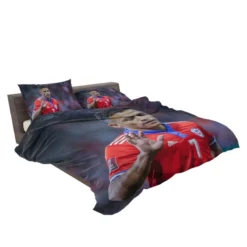 Alexis Sanchez Best Chile Forward Football Player Bedding Set 2