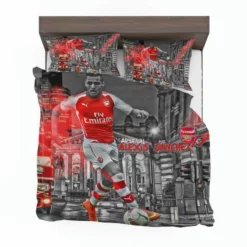 Alexis Sanchez Chilean football Player Bedding Set 1