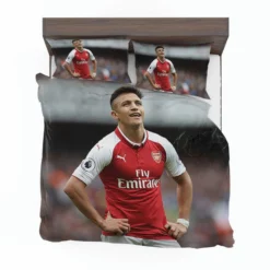 Alexis Sanchez Exciting Football Player Bedding Set 1