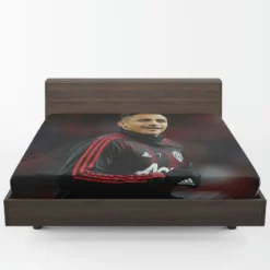 Alexis Sanchez Exellent Manchester United Football Player Fitted Sheet 1