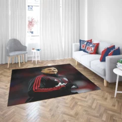 Alexis Sanchez Exellent Manchester United Football Player Rug 2