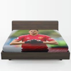 Alexis Sanchez FIFA Football Player Fitted Sheet 1