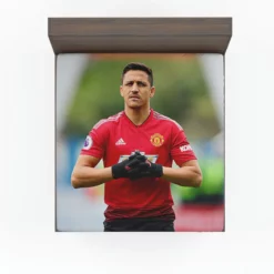 Alexis Sanchez FIFA Football Player Fitted Sheet