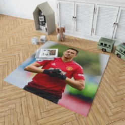 Alexis Sanchez FIFA Football Player Rug 1