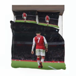 Alexis Sanchez Famous Arsenal Football Player Bedding Set 1