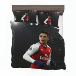 Alexis Sanchez Greatest Chilean Football Player Bedding Set 1