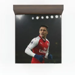 Alexis Sanchez Greatest Chilean Football Player Fitted Sheet