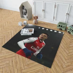 Alexis Sanchez Greatest Chilean Football Player Rug 1