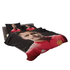 Alexis Sanchez Manchester United Forward Soccer Player Bedding Set 2