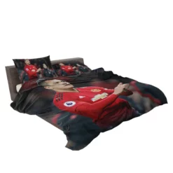 Alexis Sanchez Strong Chile Football Player Bedding Set 2