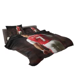 Alexis Sanchez in Arsenal Football Jersey Bedding Set 2