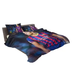 Alexis Sanchez in Barcelona Football Jersey Bedding Set 2