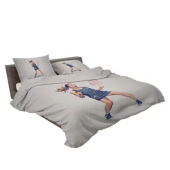 Alize Cornet Top Ranked French Tennis Player Bedding Set 2