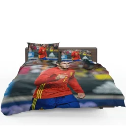 Alvaro Morata Spanish Professionl Player Bedding Set