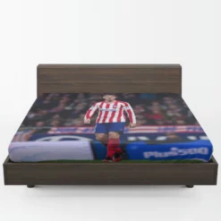 Alvaro Morata in Atletico de Madrid Fitted Sheet 1