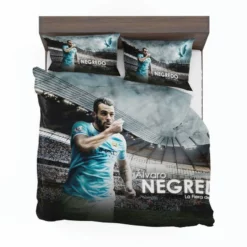 Alvaro Negredo Professional Spanish Player Bedding Set 1