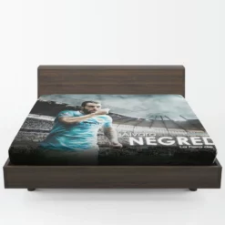 Alvaro Negredo Professional Spanish Player Fitted Sheet 1