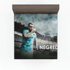 Alvaro Negredo Professional Spanish Player Fitted Sheet