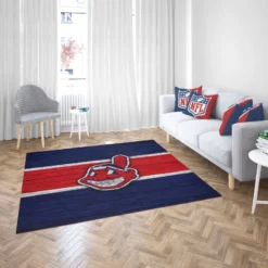 American Professional Baseball Team Cleveland Indians Rug 2