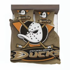 Anaheim Ducks Excellent NHL Ice Hockey Club in America Bedding Set 1