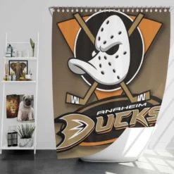 Anaheim Ducks Excellent NHL Ice Hockey Club in America Shower Curtain