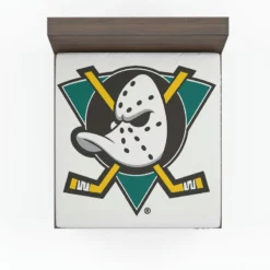 Anaheim Ducks Popular Ice Hockey Club in America Fitted Sheet