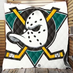 Anaheim Ducks Popular Ice Hockey Club in America Quilt Blanket