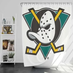 Anaheim Ducks Popular Ice Hockey Club in America Shower Curtain