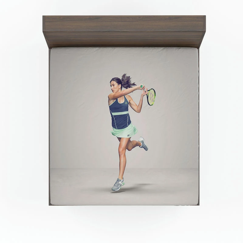 Anastasija Sevastova Populer Tennis Player Fitted Sheet