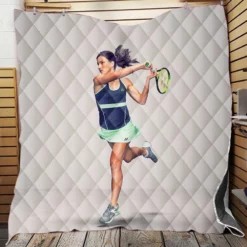 Anastasija Sevastova Populer Tennis Player Quilt Blanket