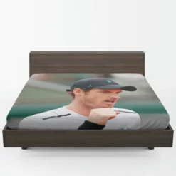 Andy Murray British Professional Tennis Player Fitted Sheet 1