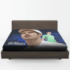 Andy Murray Top Ranked WTA Tennis Player Fitted Sheet 1