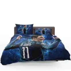 Angel Di Maria Argentina Champions League Player Bedding Set