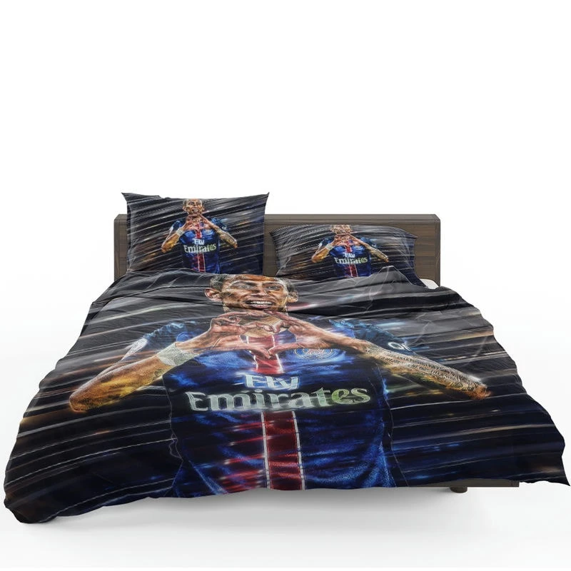 Angel Di Maria Energetic Football Player Argentina Bedding Set