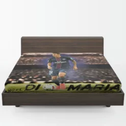 Angel Di Maria Populer Football Player Argentina Fitted Sheet 1