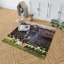 Angel Di Maria Populer Football Player Argentina Rug 1