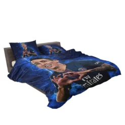 Angel Di Maria Top Ranked Argentina Soccer Player PSG Bedding Set 2