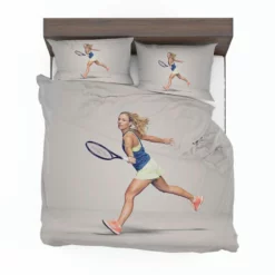 Angelique Kerber German Professional Tennis Player Bedding Set 1