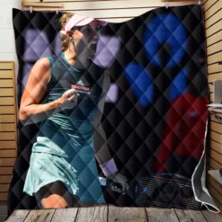 Angelique Kerber German Tennis Player Quilt Blanket