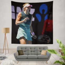 Angelique Kerber German Tennis Player Tapestry