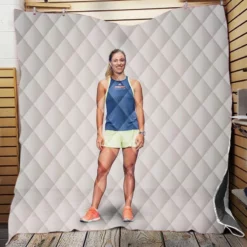 Angelique Kerber Populer Tennis Player Quilt Blanket