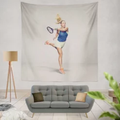 Angelique Kerber Top Ranked WTA Tennis Player Tapestry