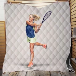 Angelique Kerber Womens Tennis Association Quilt Blanket