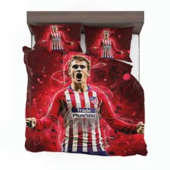 Antoine Griezmann  Atletico Madrid Expensive Player Bedding Set 1