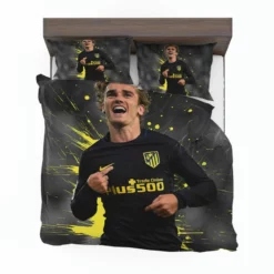 Antoine Griezmann  Atletico Madrid Top Forward Player Bedding Set 1