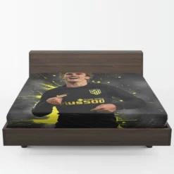 Antoine Griezmann  Atletico Madrid Top Forward Player Fitted Sheet 1