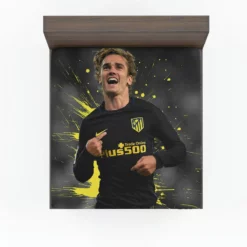 Antoine Griezmann  Atletico Madrid Top Forward Player Fitted Sheet