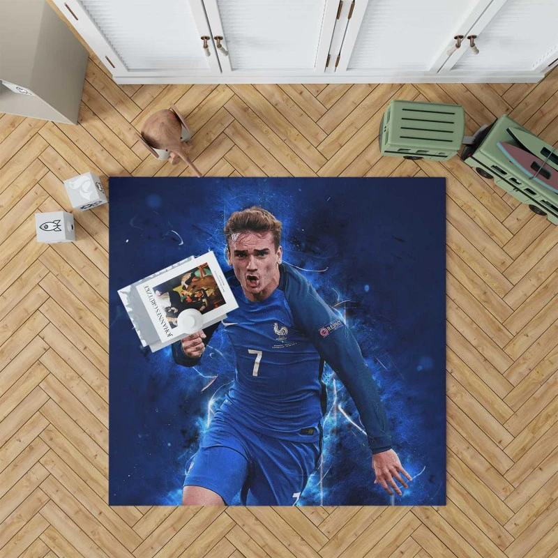 Antoine Griezmann  France Energetic Football player Rug