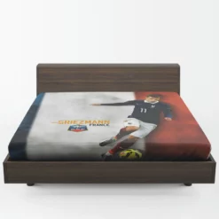 Antoine Griezmann  France Exellent Football Player Fitted Sheet 1